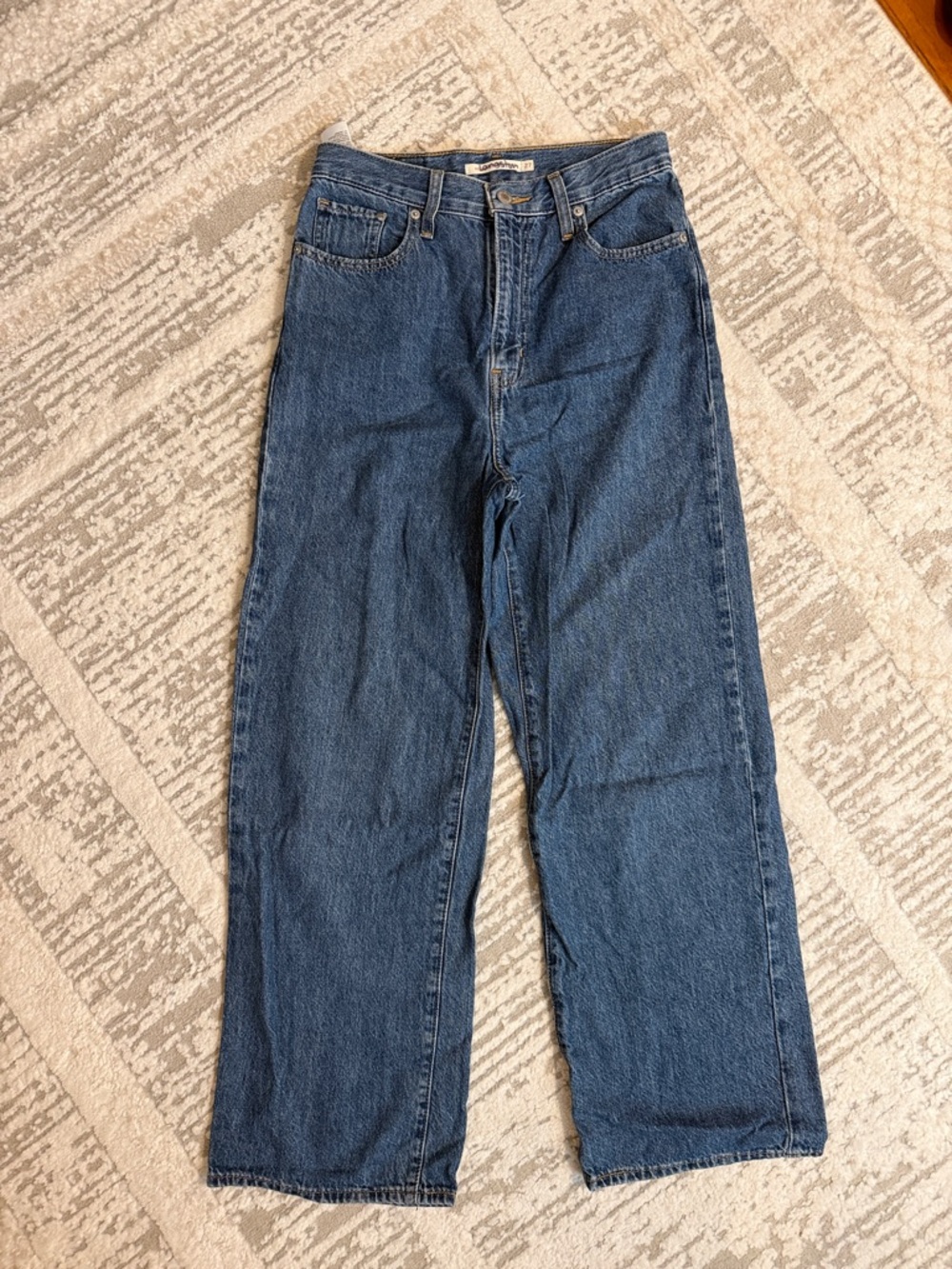 Levi Strauss High Waisted Straight Jeans - Size 27